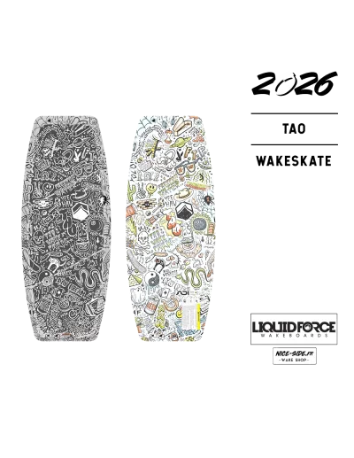 2026 Wakeskate Liquid Force Tao – Daniel Grant wakepark et bateau