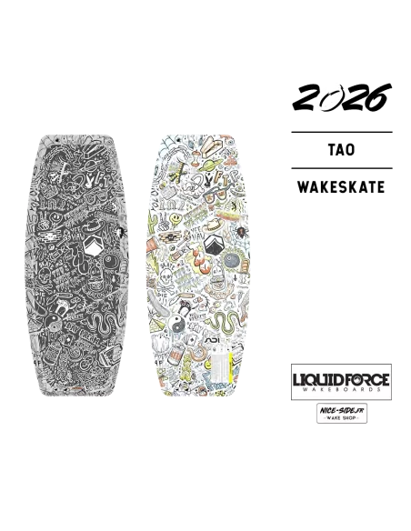 2026 Wakeskate Liquid Force Tao – Daniel Grant wakepark et bateau