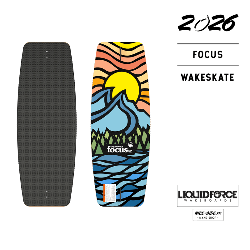 Wakeskate Liquid Force Focus 2026
