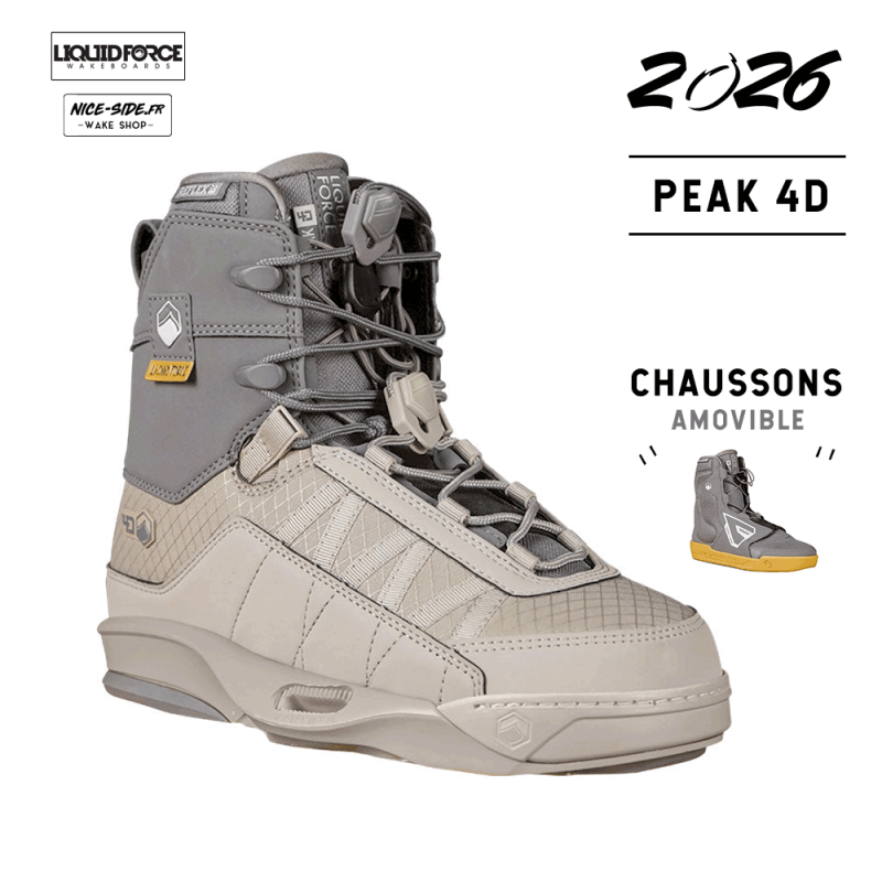2026 Chausses Liquid Force Peak 4D