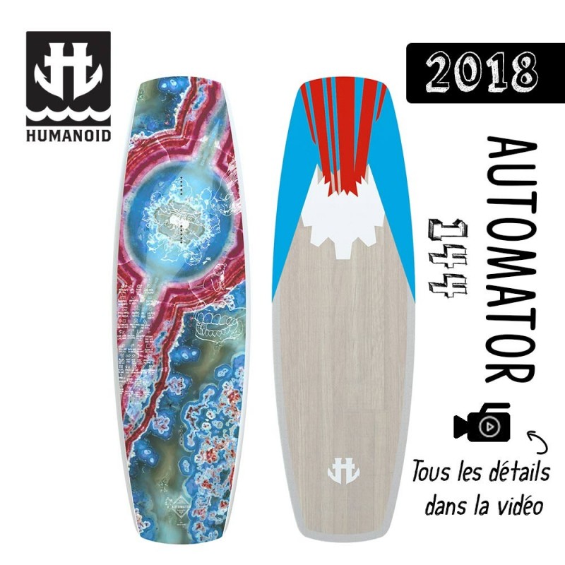 planche de wakeboard Humanoid 2018 Automator 144 cm bon plan