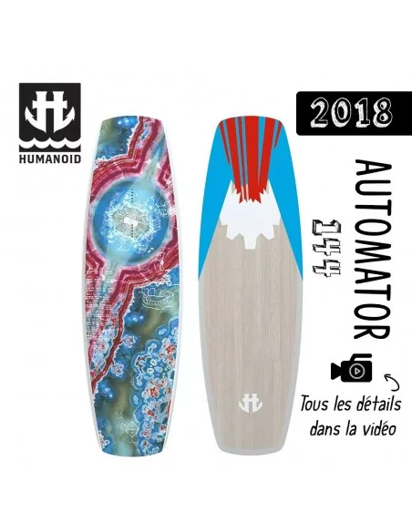 planche de wakeboard Humanoid 2018 Automator 144 cm bon plan