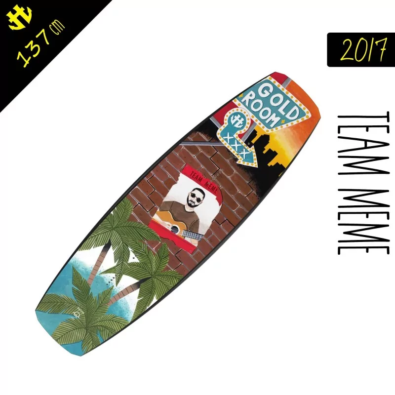 Humanoid 201 Team Meme planche de wakeboard homme 137 cm