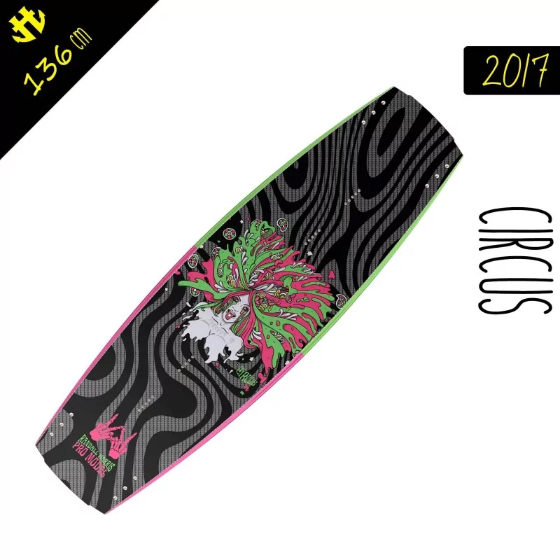  Humanoid wakeboard bateau Circus 2017 138 cm pas cher