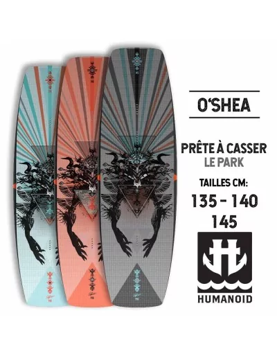 Wakeboard cable Humanoid OSHEA Park 2017 145, 140, 135 Cm wakeboard