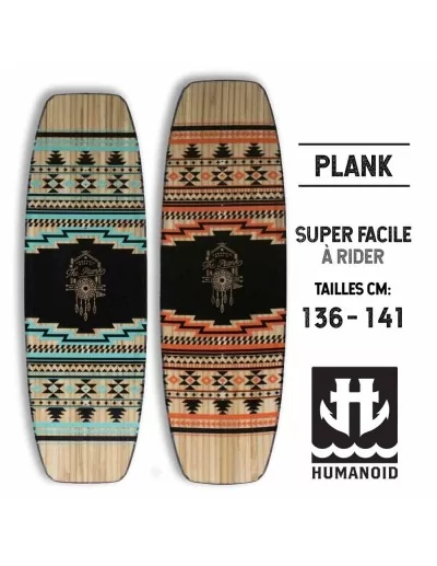 Humanoid wakeboard Plank 2015 pas cher 136, 141 cm