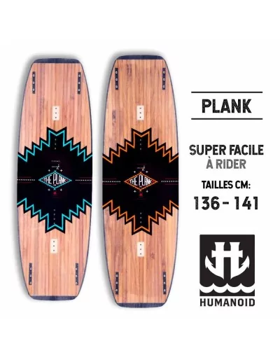 Déstockage wakeboard homme wakepark Plank HUMANOID Wakeboard 2015