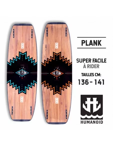 Déstockage wakeboard homme wakepark Plank HUMANOID Wakeboard 2015