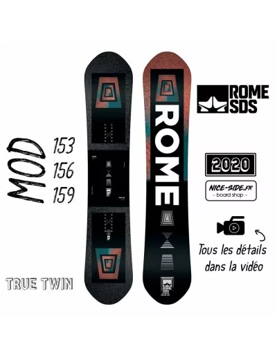 ROME MOD 2020 planche de snowboard homme