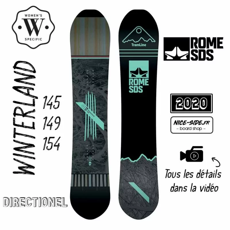 ROME Winterland 2020 freeride femme