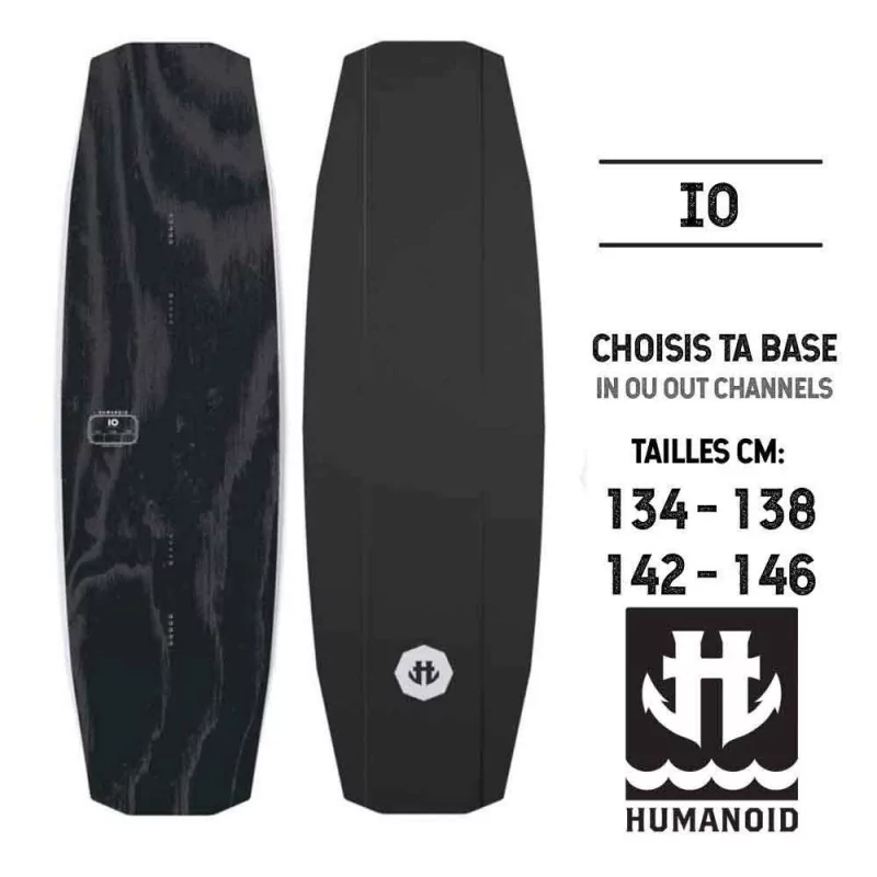 planche de wakeboard Humanoid 2019 IO 146 cm, 142 cm, 138 cm