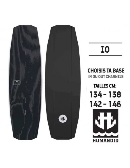 planche de wakeboard Humanoid 2019 IO 146 cm, 142 cm, 138 cm