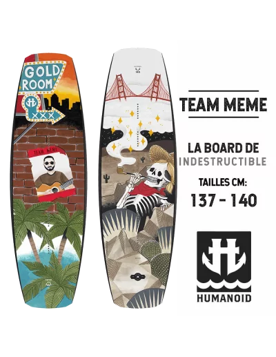 Humanoid Team Meme planche de wakeboard 149 cm, 140 cm, 137 cm 2017