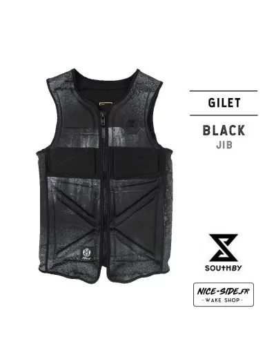 Gilet South By black