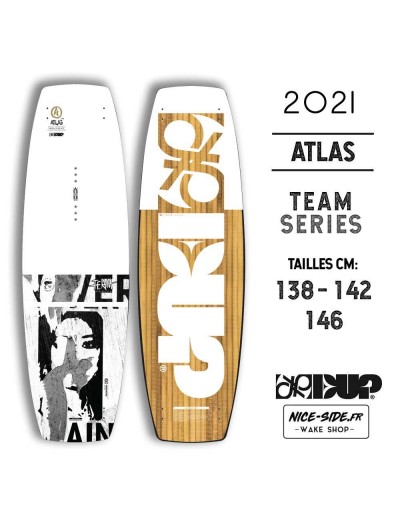 TEAM Double Up ATLAS 2021 wakeboard homme