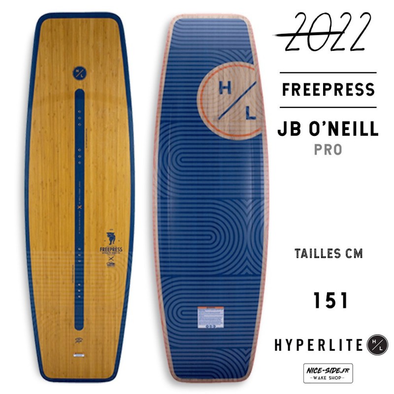 Hyperlite Freepress 2021 wakeboard homme wakepark