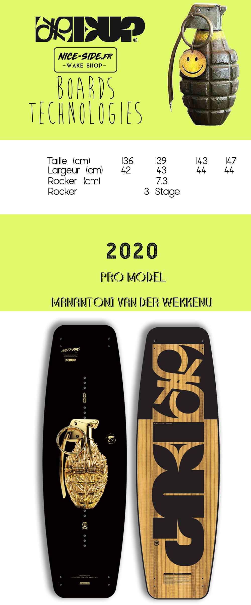 planche de wakeboard cable wakepark